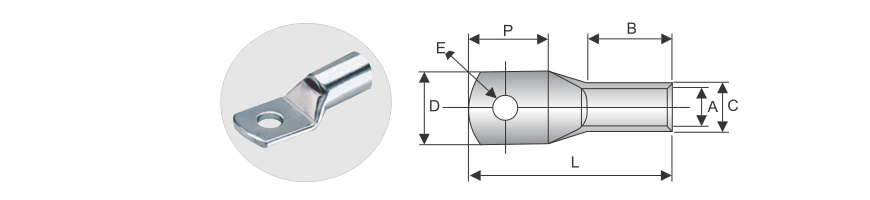 Heavy Duty Cable Lugs,Cable Lugs, Cable Shoe, Cable terminals, manufacturer, manufacturers, exporter, exporters, supplier, suppliers, india, duabi, uae, singapore, malaysia